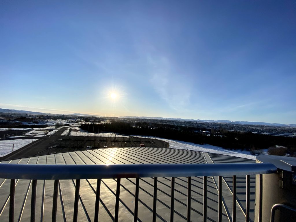 View from Perlan Observatory, Reykjavik, Iceland