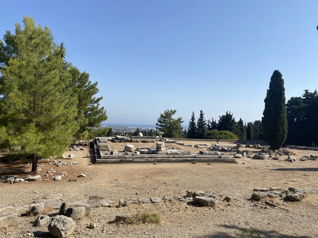 View of Asklepion, Kos, Greece