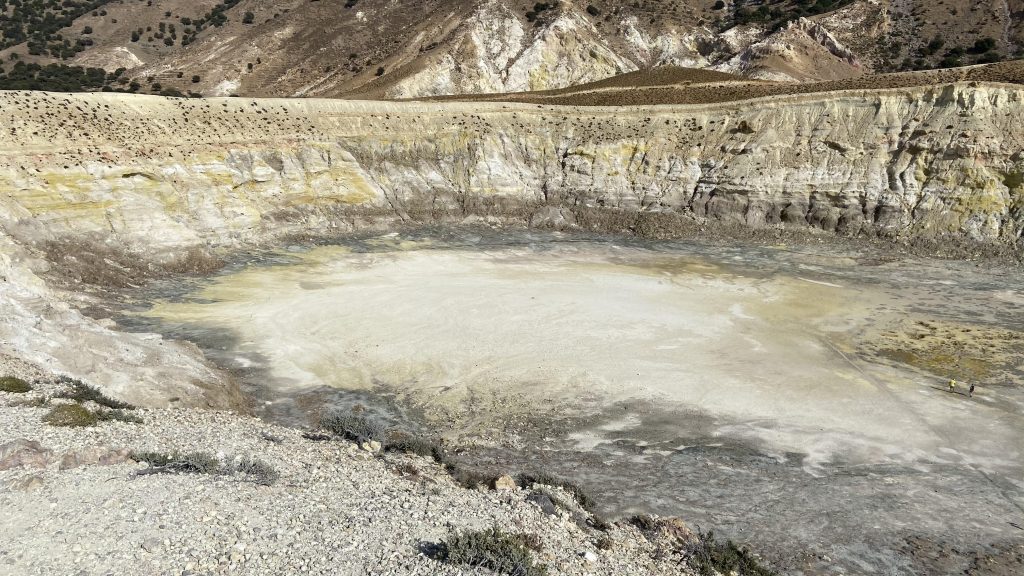 Nissyros Volcanic Crater, Greece