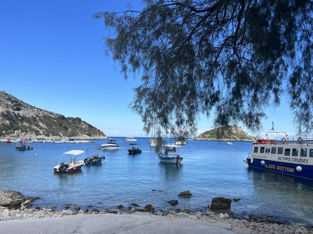 Marina in Zakynthos, Greece