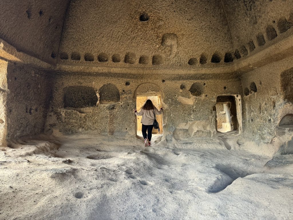 First rock monastery, Ilhara Valley, Kapadokya, Turkiye