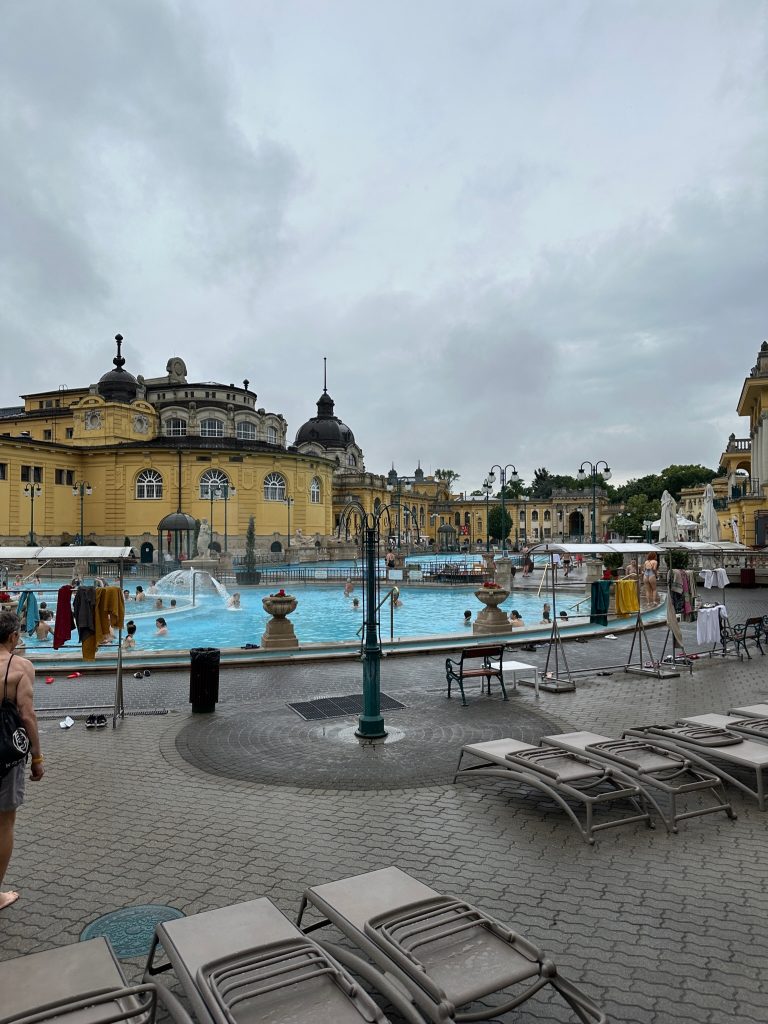 Széchenyi Baths, Budapest, Hungary.