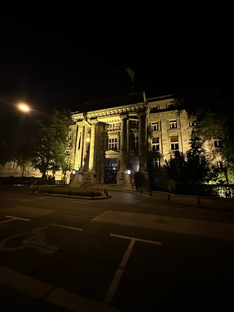 Night views in Budapest, Hungary.