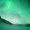 View of the Northern Lights, Iceland