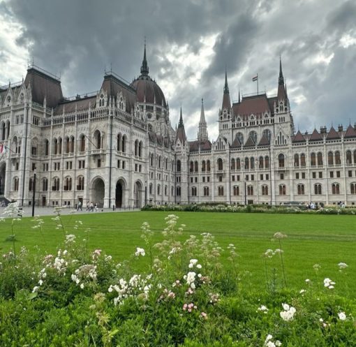 View of the Budapest Parliament building, Hungary