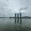 View of Singapore from Merlion Park